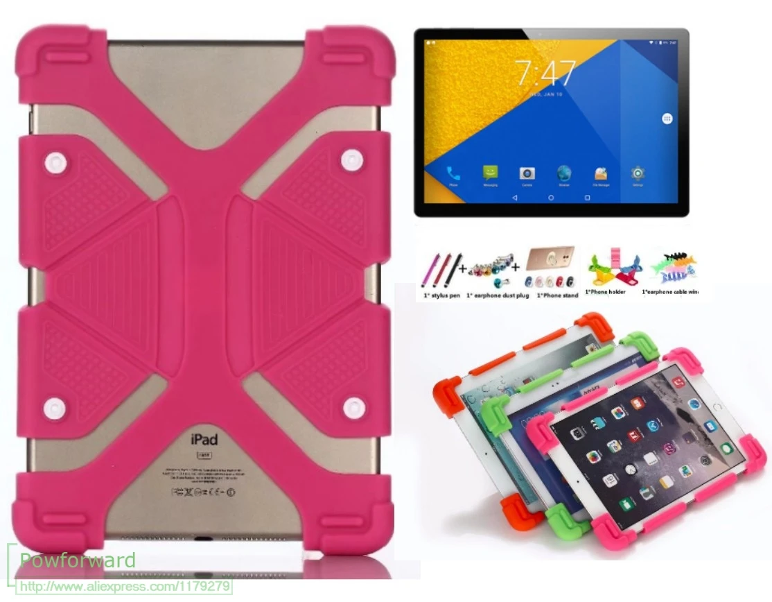 Силиконовый противоударный чехол для планшета ALLDOCUBE M5S/M5/iplay 10/Onda X20/Teclast M20/Ezpad M5 10 1