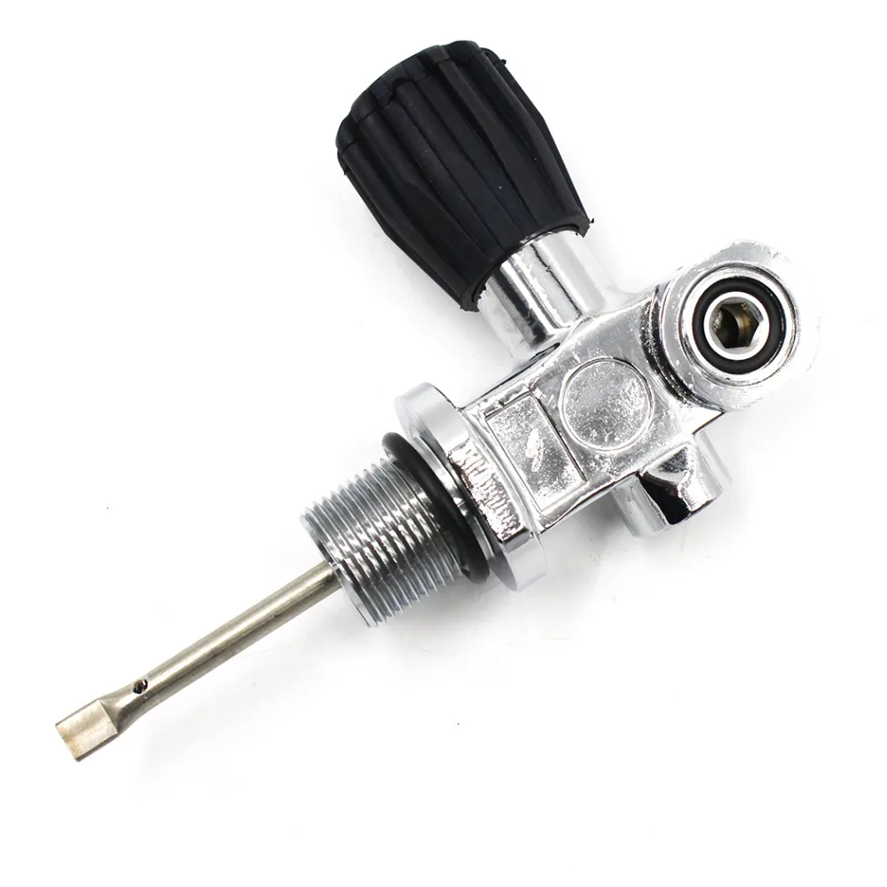 Пейнтбол PCP Дайвинг G3/4 нить K клапан Chrome 20mpa 3000psi Танк Din Клапан кокетка Стиль