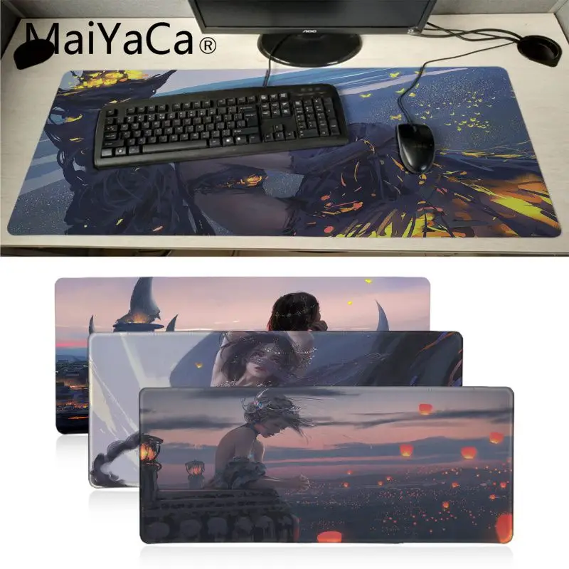 Maiyaca новый дизайн аниме клавиатура для девочек геймерские игровые коврики мыши