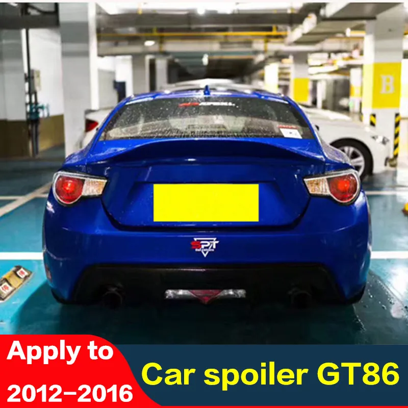 Спойлер для Toyota 86 GT86 высокое качество заднее крыло Материал FRP задний спойлер задняя губа 2012- GT86 багажник хвост автозапчасти