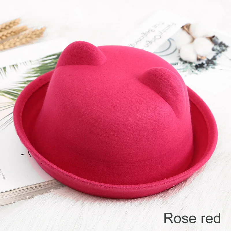 rose red a MOLIXINYU kapelusz dla dziewczynki casquette enfant шапка детская панама детская kids hat кепки для newborn photography props кепка для девочки baby hat кепка для мальчика шапка детская панама детская кепка детская - Цвет: rose red a