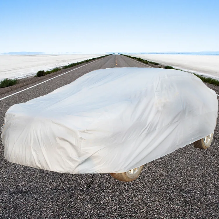 

4 Seasons Universal Car Styling Clothing PEVA Single-layer cover Accept LOGO Custom Anti-Rain Anti-Sun Anti-Snow Dust-proof