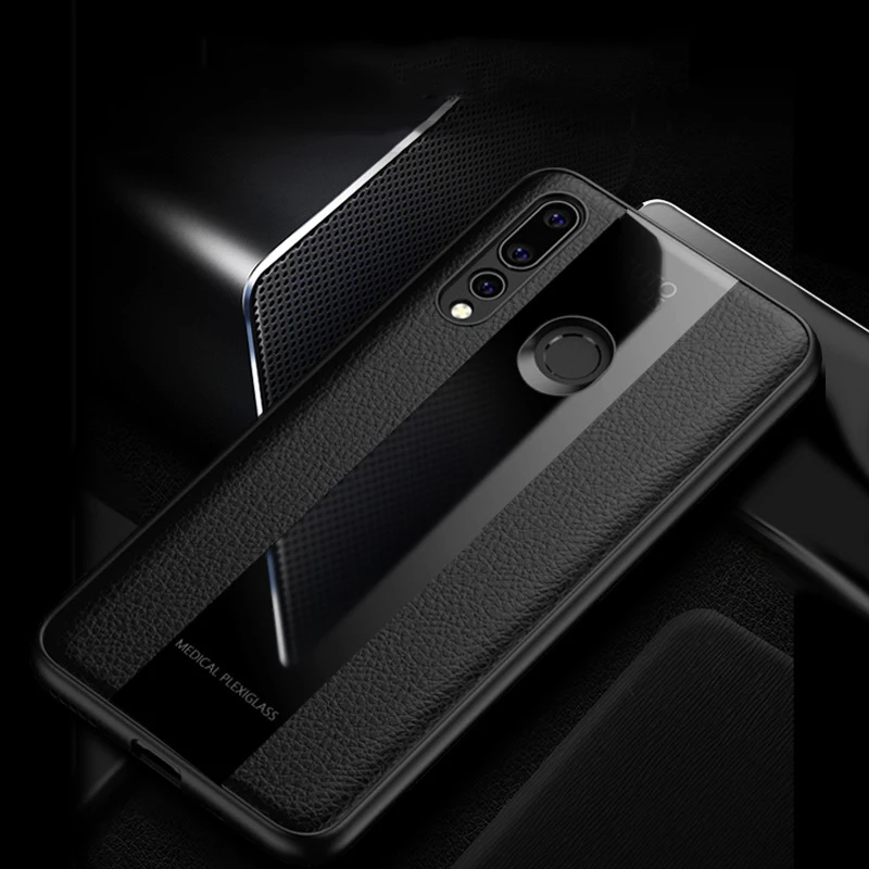 Чехол Toraise для huawei Nova 4 роскошный бизнес Ретро силиконовый чехол с окантовкой из