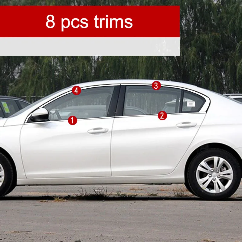 Стеклоподъемник lsrtw2017 из нержавеющей стали 304 для peugeot 408 2016 2017 2018 2-го поколения |