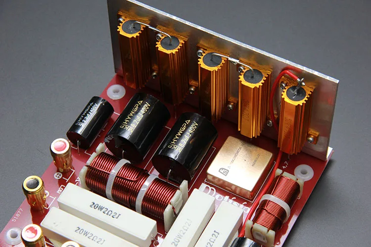1 шт. HIFI 2 полосный кроссовер с делителем частоты фильтр Высокоточный Тип
