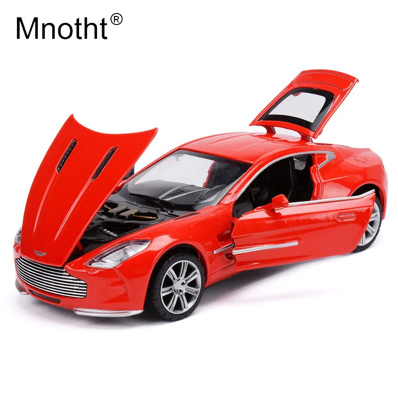 Mnotht 1/32 Pagani Zonda модель автомобиля из сплава моделирование спортивный автомобиль литье под давлением Модель автомобиля игрушки Pull Back звуковые огни детские игрушки МО