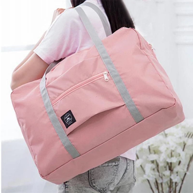 2019 большой емкости женские Оксфорд складной багаж дорожные сумки модные