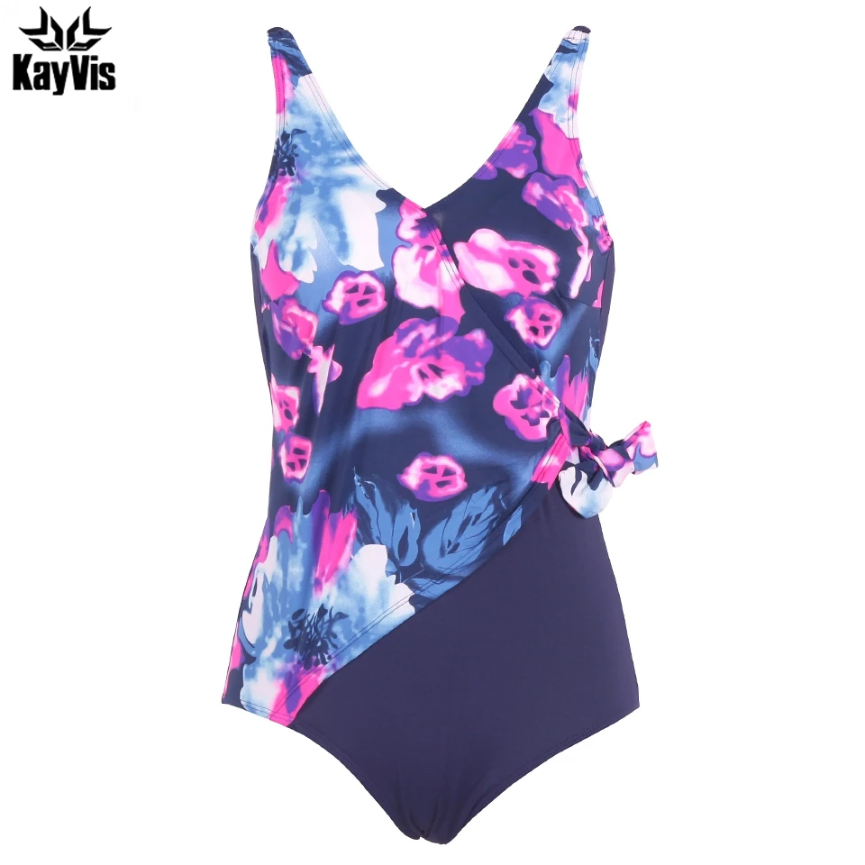 Женский купальник-монокини KayVis купальный костюм большого размера для пляжа 2019 |