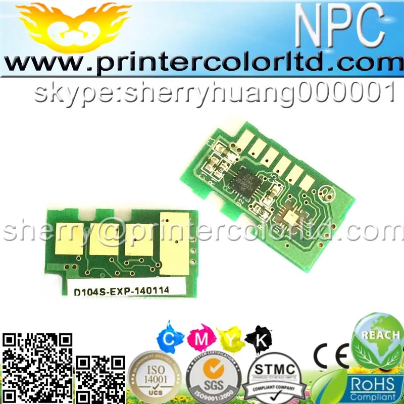 Чип для Samsung MLT D104/MLT D1042/MLT D1043/MLT D104S/MLT D1042S/SCX-3200/SCX 3205/3207/SCX3000/3200 Вт/3217 Вт/3205/3201/3206 |