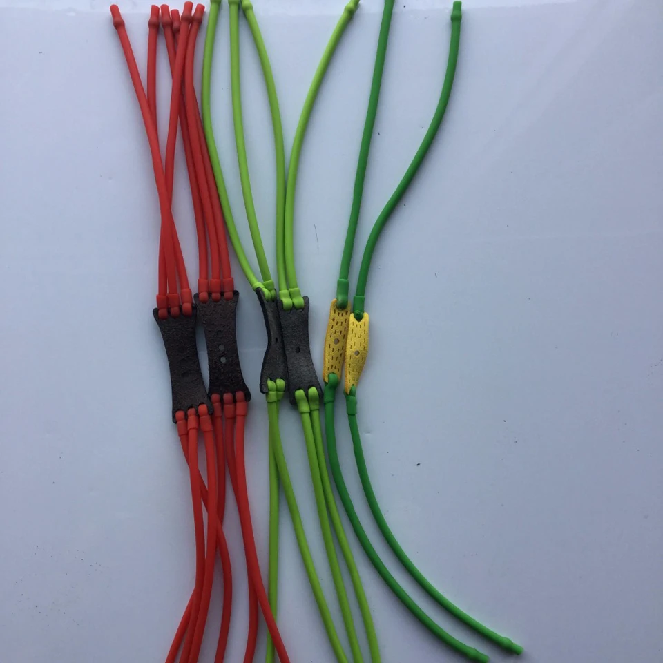 

Stainless Steel Slingshot Length 11.5 cm with 3 Rubber Bands for Outdoor Archery Shooting