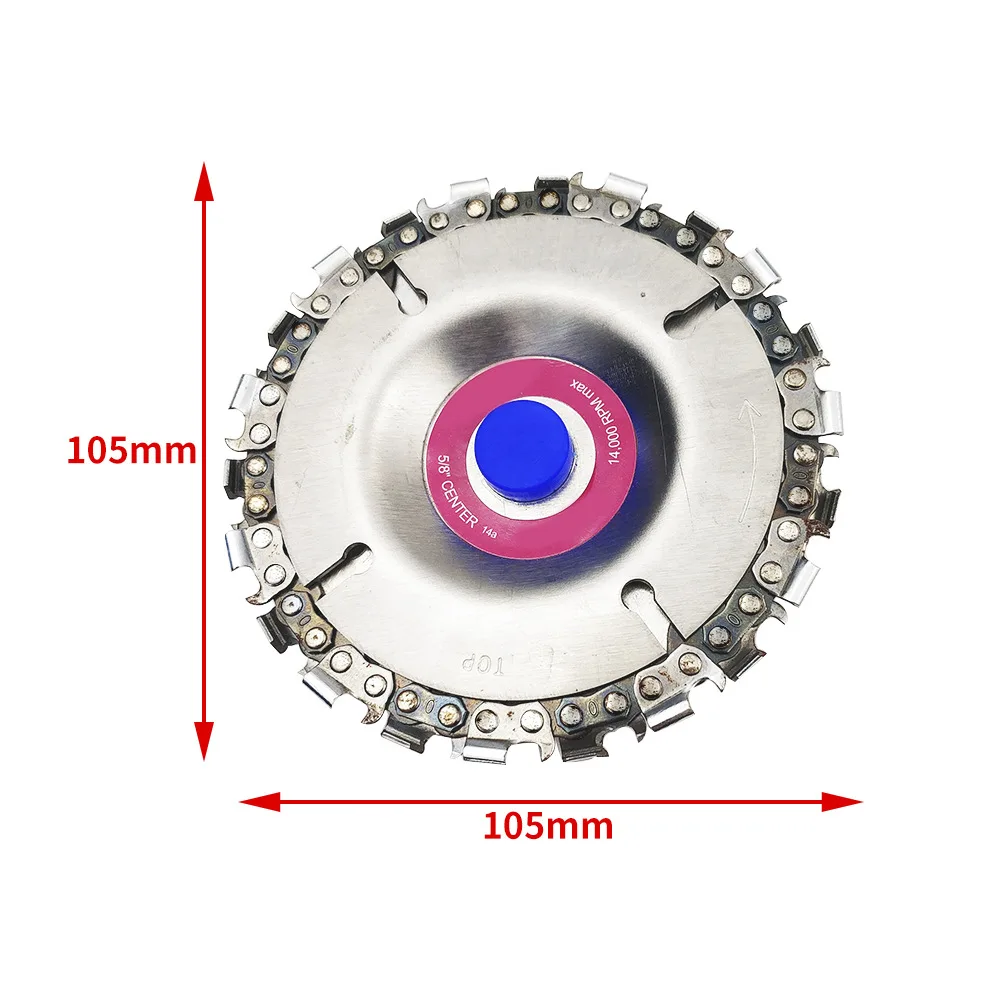 Цепная пластина для угловой шлифовки деревообрабатывающая цепная диск резьбы по