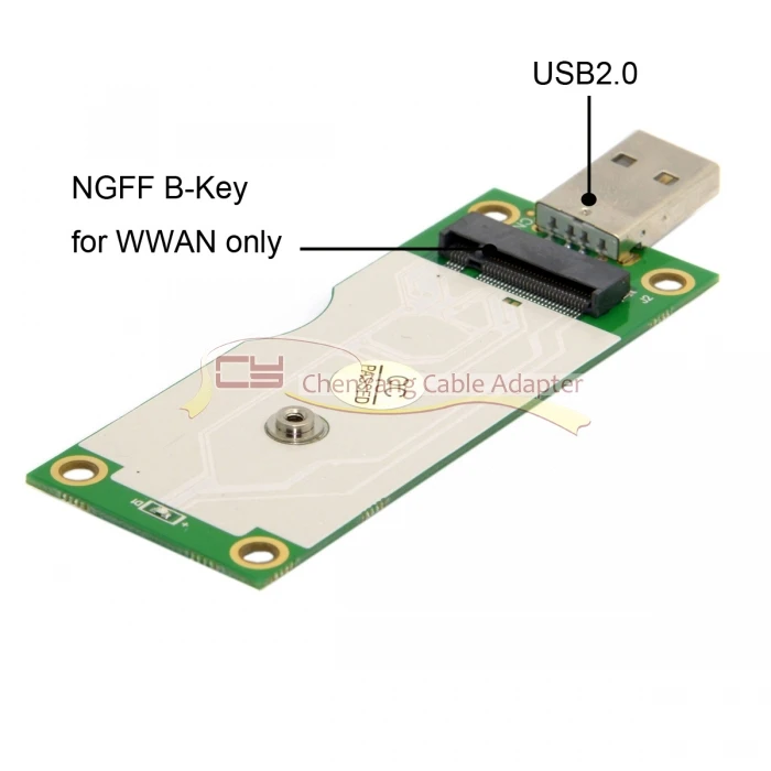 Chenyang M.2 NGFF беспроводной WWAN к usb-адаптеру карта со слотом для SIM карты тестирование модуля инструменты
