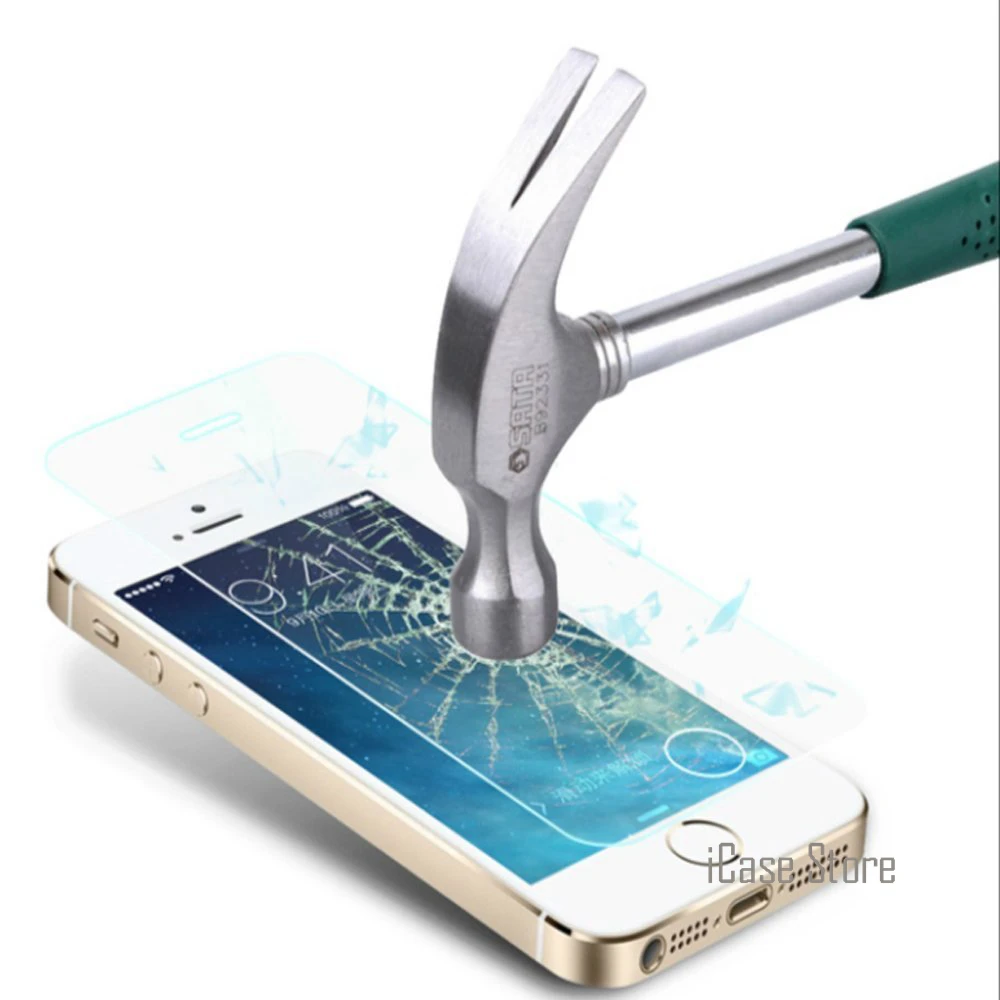 9 H Премиум Закаленное стекло протектор экрана для iPhone 6 S Plus 5s 5 5C SE 7 4 4s защитная
