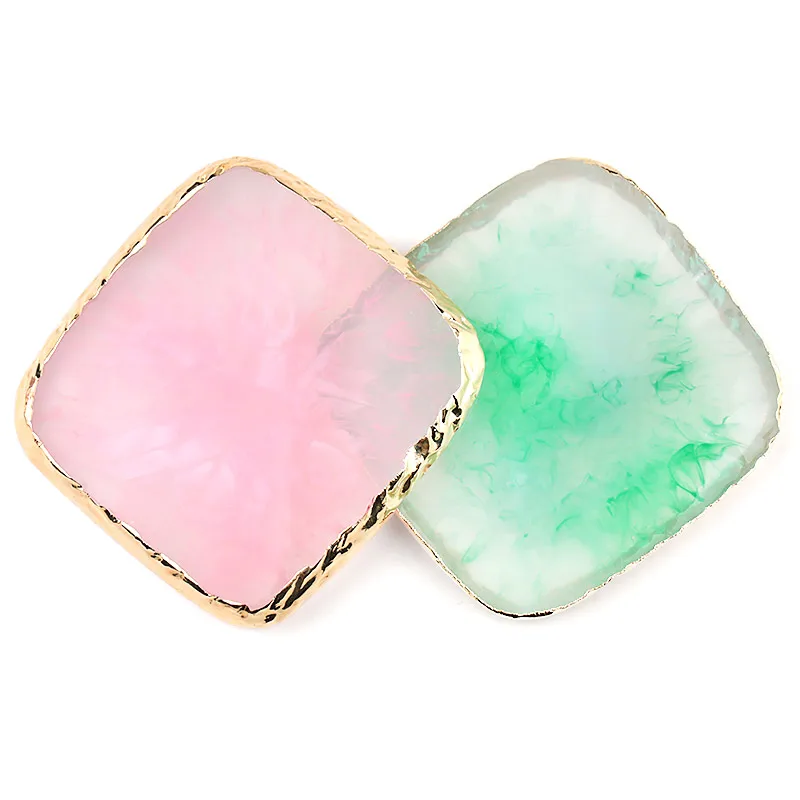 1 pcs False Eyelash Extension Stand Pallet Pad Resin Square Lashes glue Holder For Fake Eyelashes Makeup Tools |