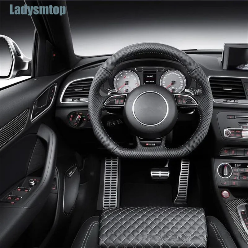 Ladysmtop Бесплатная доставка автостайлинг подставка для ног педаль газового