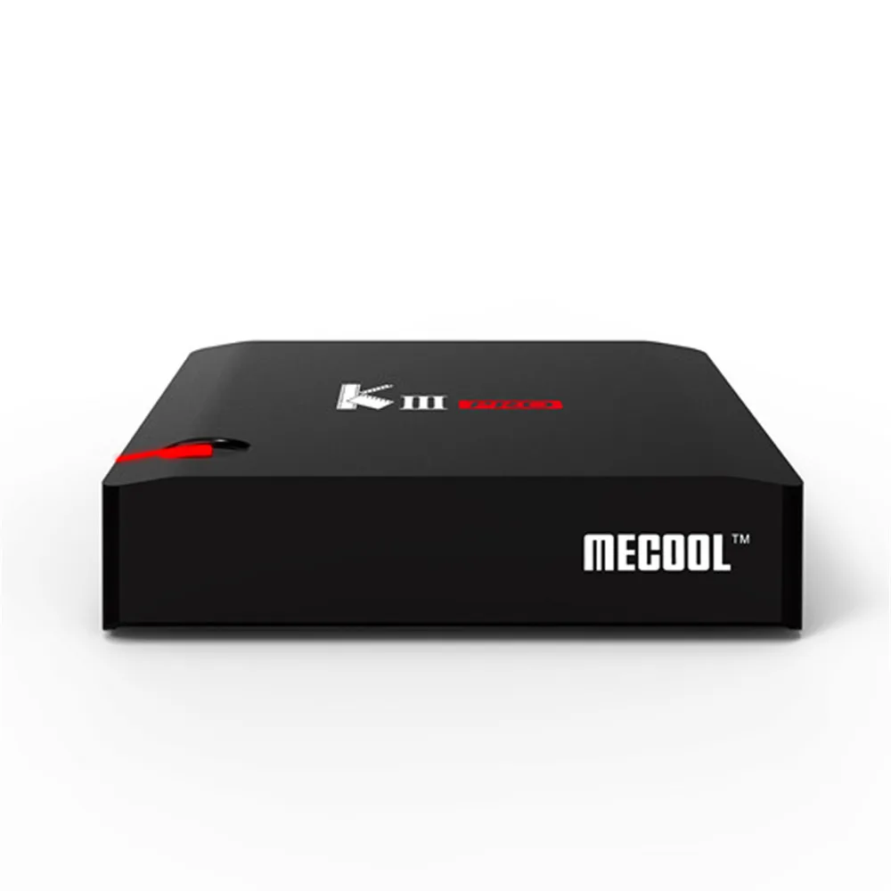 MECOOL DVB-T2 DVB-S2 KIII PRO 3 + 16 ГБ Android 7 1 ТВ коробка Amologic S912 Восьмиядерный 4K 1080P HD DVB-C приемник