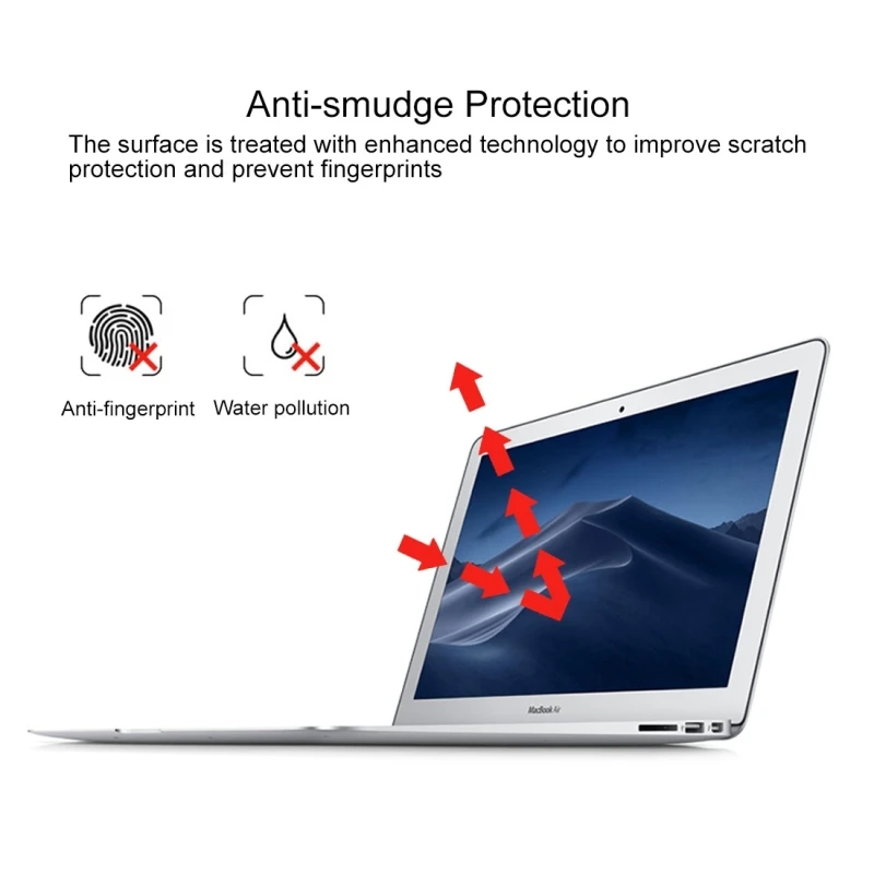 HAWEEL 0 3 мм 6 H твердость поверхности HD царапинам полный Экран Пленка ПЭТ для MacBook Air 13