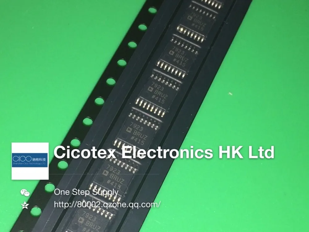 

2 шт./лот AD7923BRUZ TSSOP16 IC ADC 12 бит 4CH W SEQ 16TSSOP 7923BRUZ