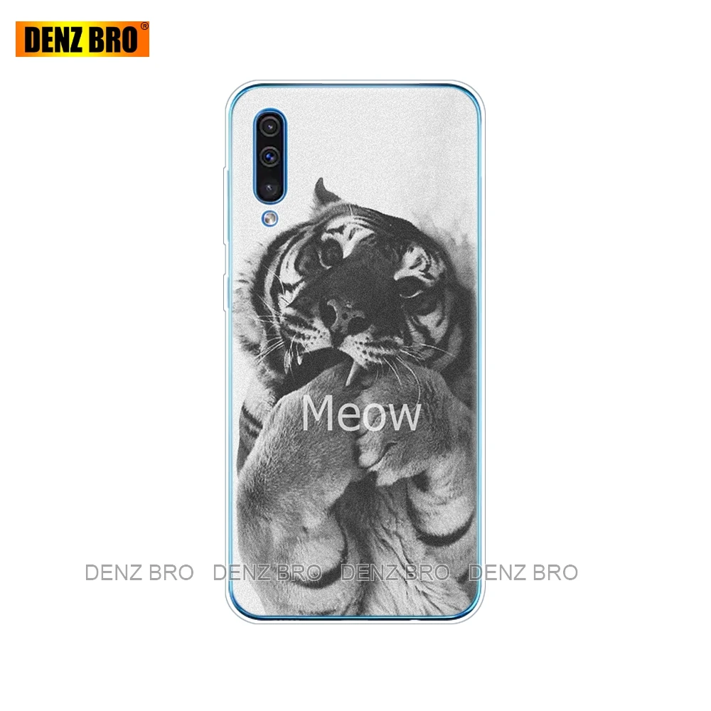 61743 Для samsung Galaxy A50 силиконовый мягкий ТПУ прозрачный чехол для телефона для samsung A50 A505 A505F SM-A505F чехол 6,4 coque - Цвет: 61743
