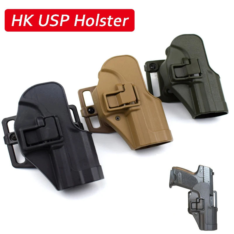 Быстрое падение тактический HK USP компактный пистолет ремень кобура для правой руки пистолет чехол для переноски армии Военная стрельба страйкбол принадлежности для охоты