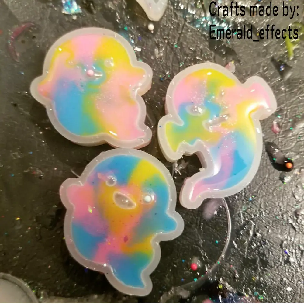 2 шт. силиконовая форма в виде призрака из эпоксидной смолы|mould for|mould mouldmoulds for resin |