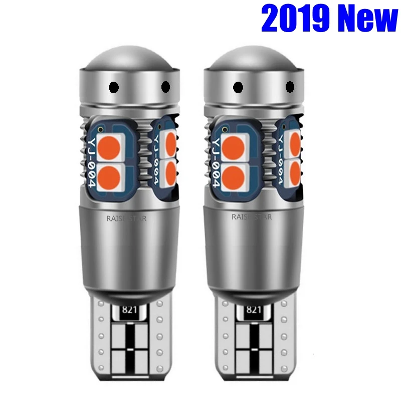 Сверхъяркая светодиодная CAN шина T10 10 SMD 3030 без ошибок автомобильный парковочный