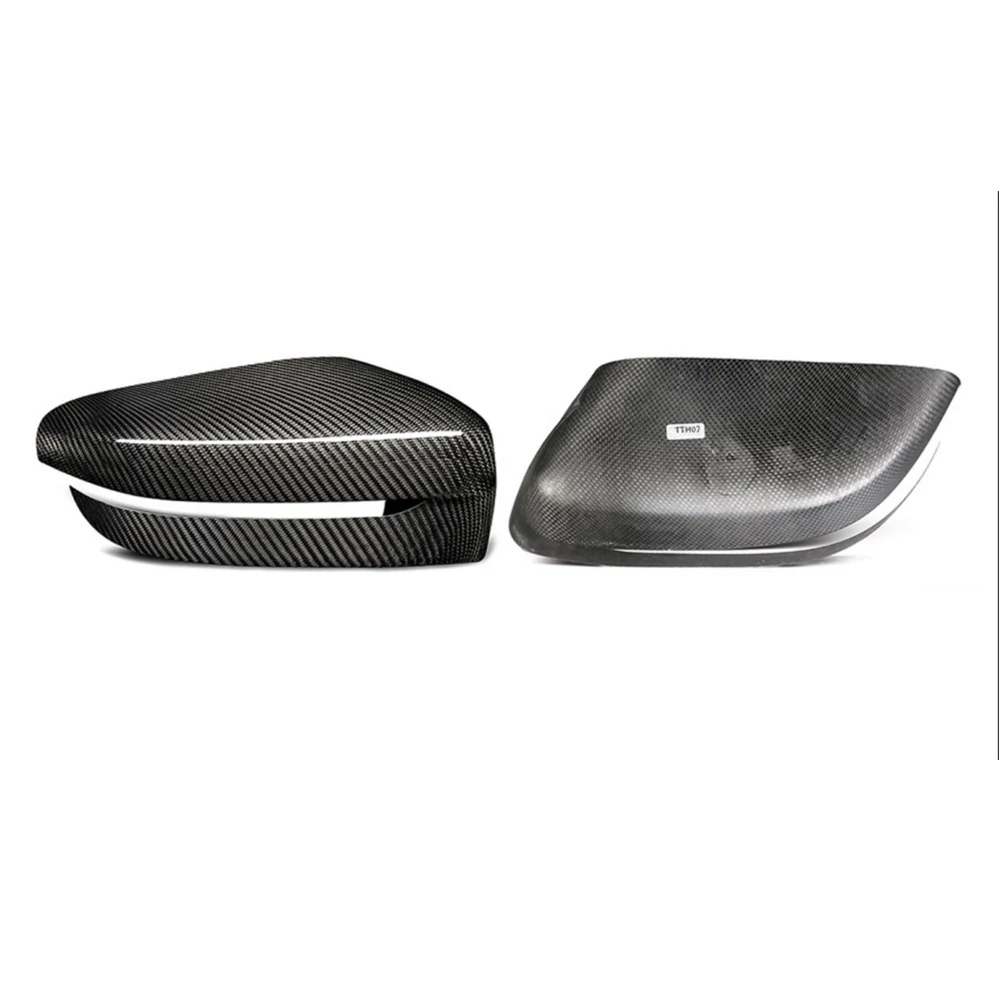 Replacement/Add on Carbon Fiber Rear View Mirror Cover For BMW 5 Series G30 G38 7 G11 2017-up 6 GT G32 2018+LHD | Автомобили и