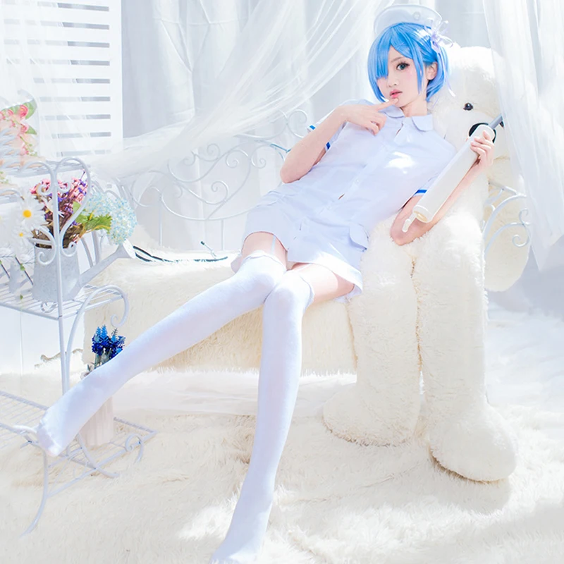 Костюм для косплея Rem из мультфильма Re: жизнь в другом мире от нуля|Игровые
