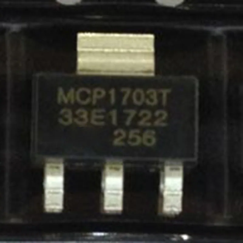 10 шт./лот MCP1703T 3302E/DB IC 3 V mA SOT223 3/DB MCP170333E MCP1703 33E новый оригинальный|Аксессуары для