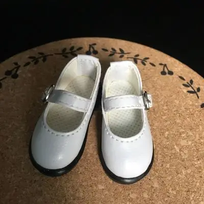 

BJD doll accessories 1/3 1/4 1/6 1/8 doll with small leather shoes versatile shoes black brown white tricolor