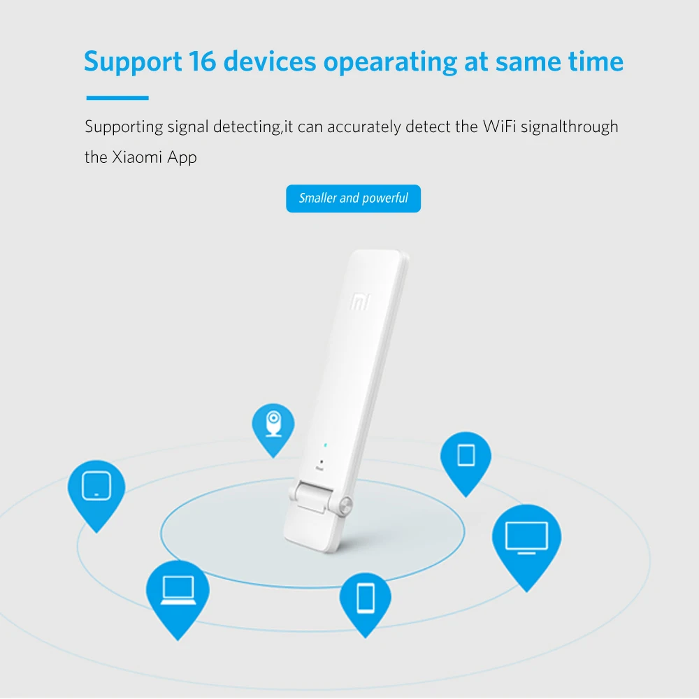 Оригинальный Xiaomi WI-FI Усилители домашние 2 Беспроводной сети маршрутизатор extender