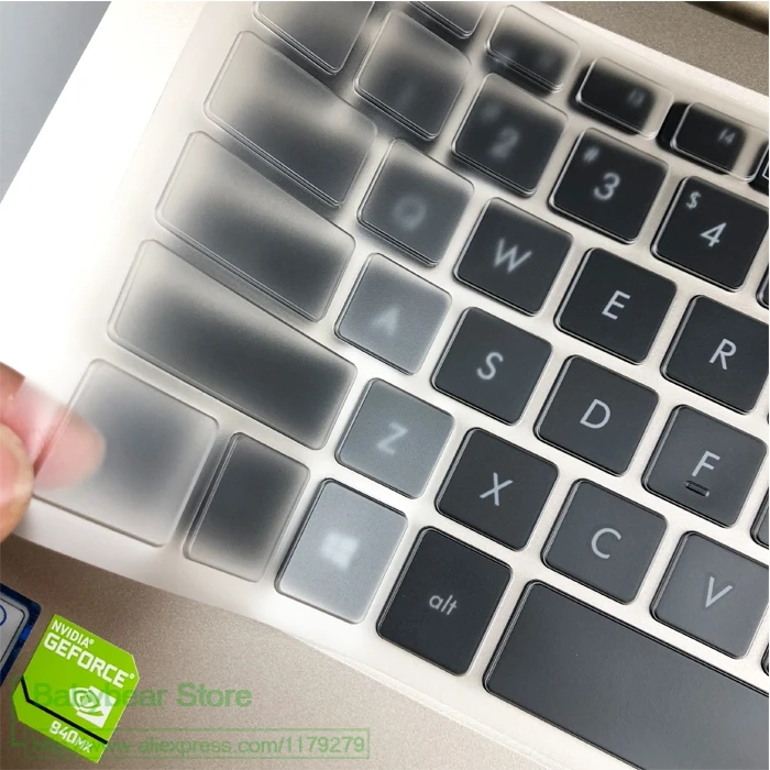 Ноутбука 15 дюйм чехол для клавиатуры защитная пленка для Asus Vivobook 15X507 X507Ma X507M Y5000U Yx560Ud X560U X560 X560Ud 15,6''