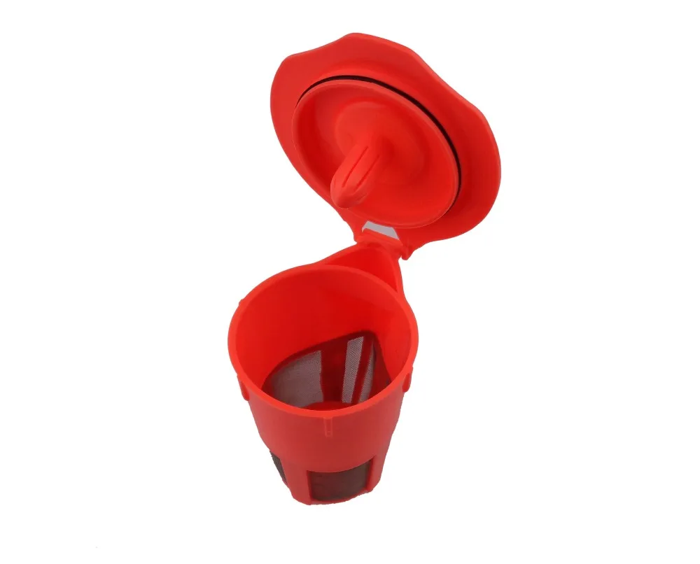 1 шт. многоразового использования наполнение кофейных капсул Pod Cup фильтр кронштейн адаптер для Nescafe dolcee Gusto машины оранжевый цвет