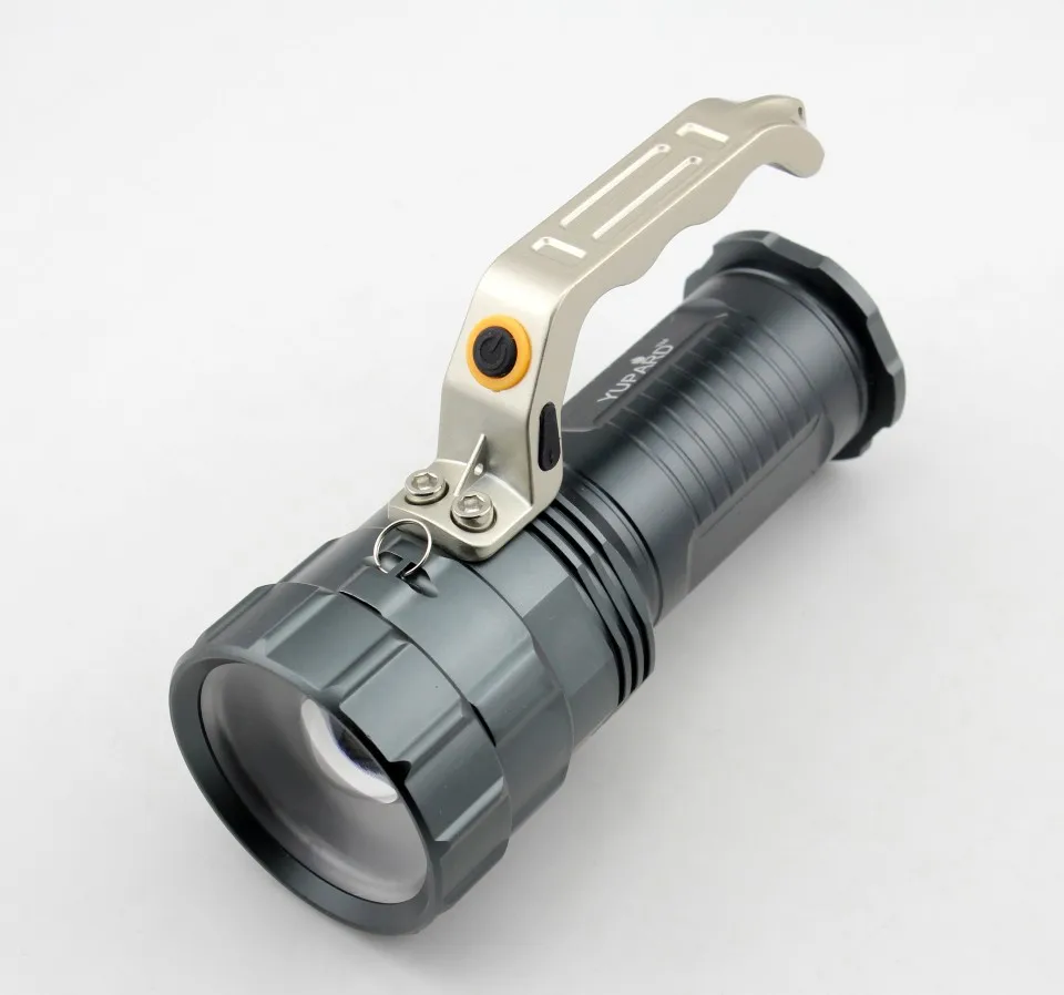 YUPARD zoomable XM-L2 led T6 яркий фонарик высокой мощности прожектор лампа+ 3*2200 мАч 18650 батарея+ зарядное устройство