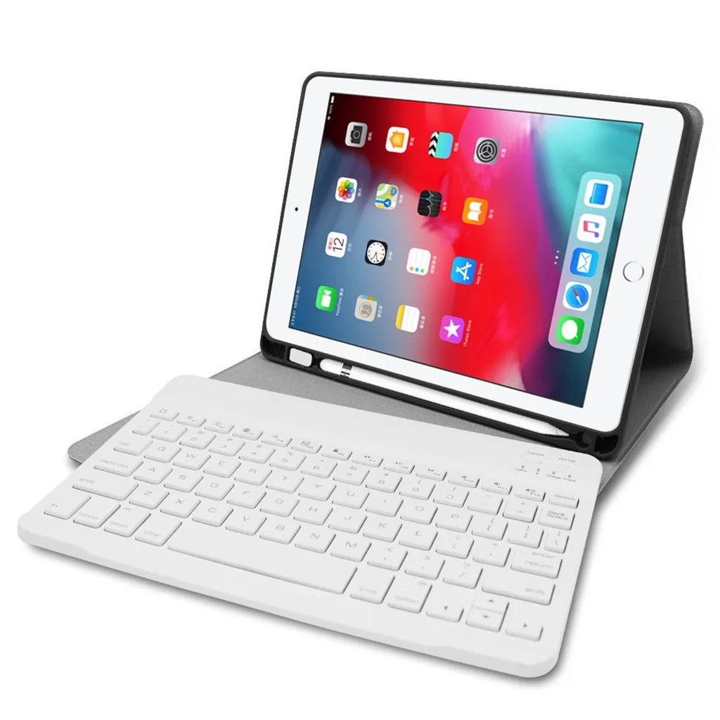 VOBERRY Беспроводная bluetooth клавиатура для iPad Air 10,5 дюймов с ручкой Слот чехол Беспроводная Bluetooth клавиатура BT3.0#2