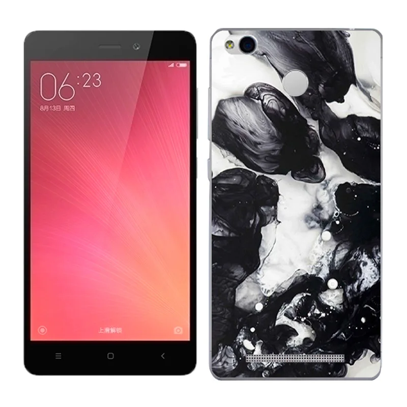 06 Чехол для Xiaomi Redmi 3 Pro 3s Redmi 3s с пейзажем, задняя крышка для телефона для Redmi 3 Pro 3 S 3 S Pro, мягкий силиконовый чехол - Цвет: 06