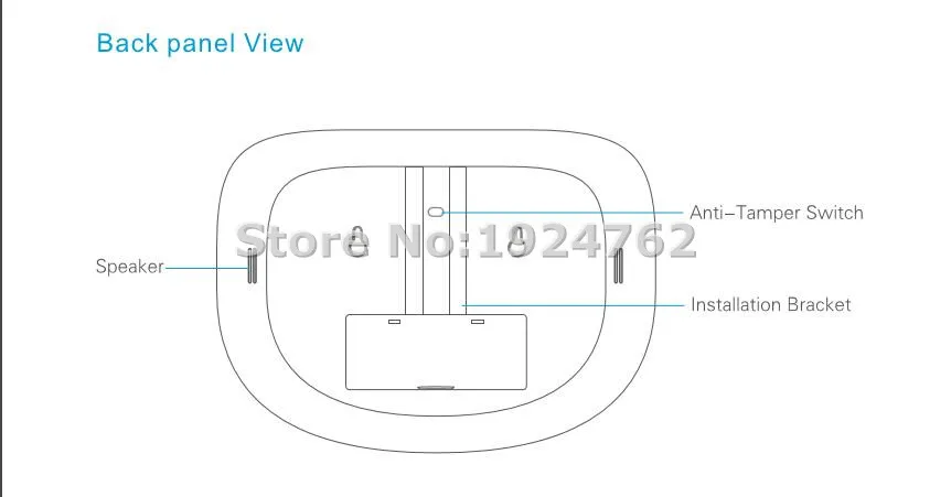 GS-S2G Wireless GSM Alarm Casa Home Security Sensor Detector Support iOS / Android APP Work with IP Camera Free Shipping | Безопасность