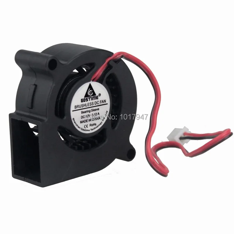 50 шт. в партии Gdstime 50X50X20 мм 5 см 5020s DC 12V бесщеточный электронный вентилятор