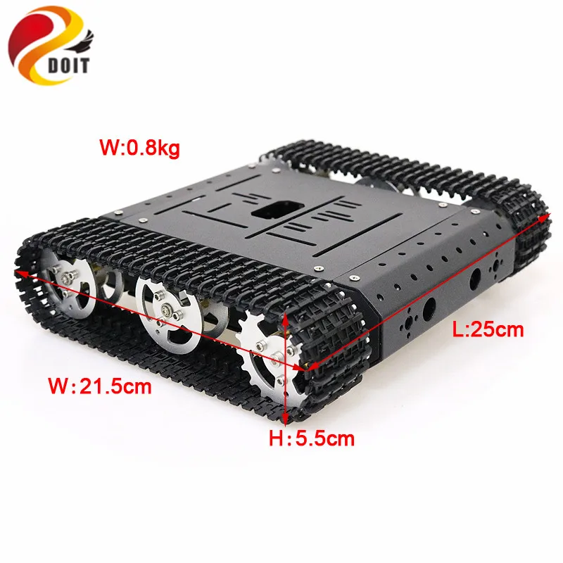 Пульт дистанционного управления Smart Robot гусеничный шасси для бака Metel набор баков