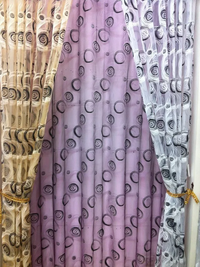 CS 69 яркая Бабочка Тюль оконные экраны двери балкон занавеска ткань панель