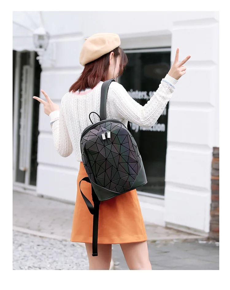 2019 новые яркие рюкзаки Для женщин рюкзак с геометрическим рисунком для мужчин