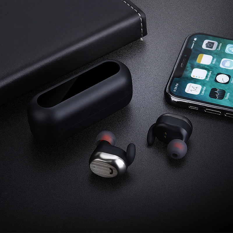 Joinrun M9 Bluetooth наушники гарнитура Беспроводная связь Наушник металлический