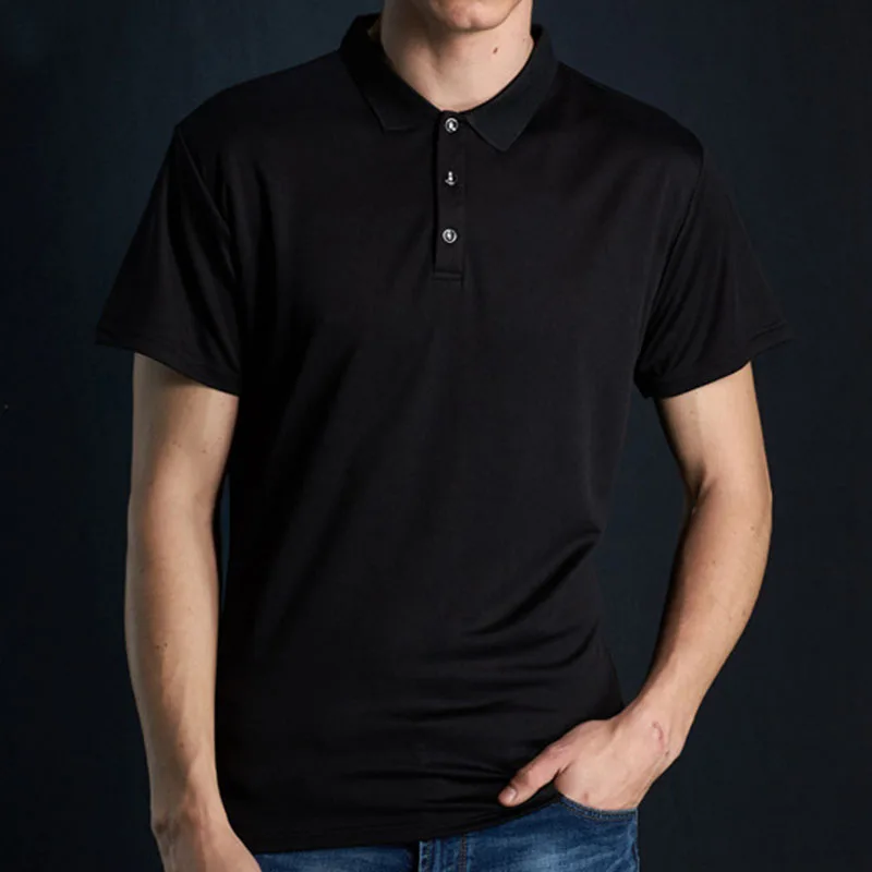 Высококачественная рубашка поло с принтом под заказ мужская вышивкой|Поло| |