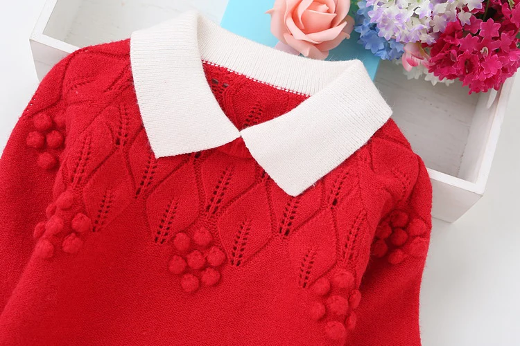 

girls' clothing 2019 new spring and autumn winter pullover girls cashmere sweaters cotton children sweaters girl's clothing 4-9T