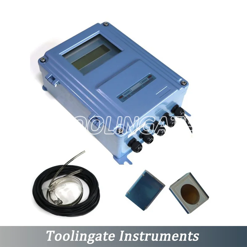 

TDS-100F Цифровой ультразвуковой расходомер жидкости с датчиком M2 (DN50mm-700mm), настенные расходомеры с зажимом
