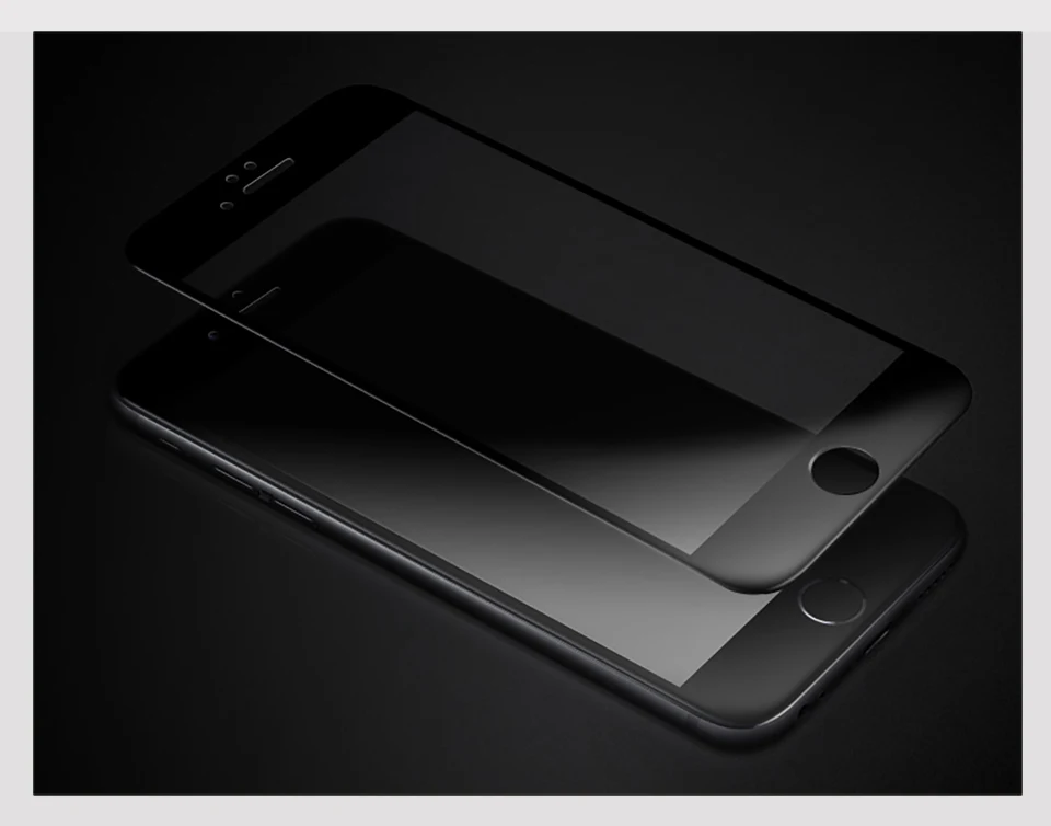 Qoowa Luxury Glass Film for iPhone 6/6s Premium Full Cover Phone Tempered Screen Protector 0.33mm 2.5D 6 PLUS | Мобильные телефоны