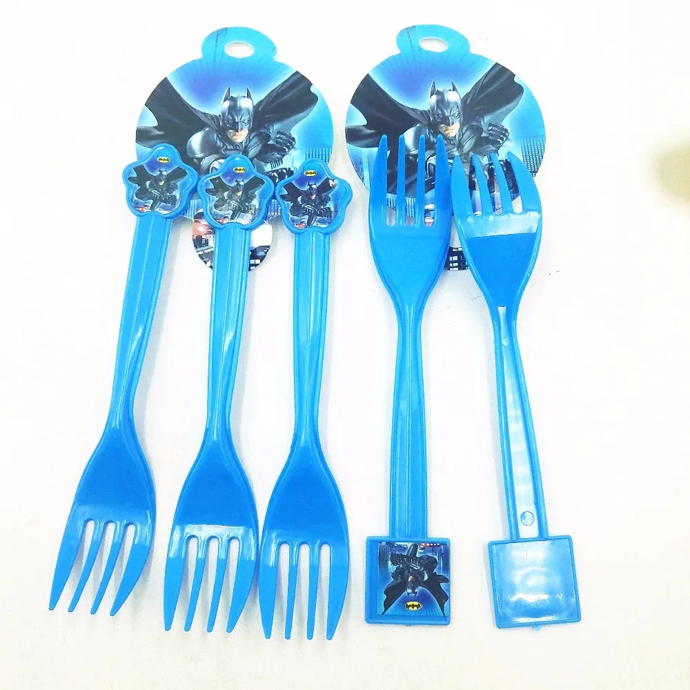 10 шт./компл. вечерние принадлежности для тематической вечеринки с Бэтменом