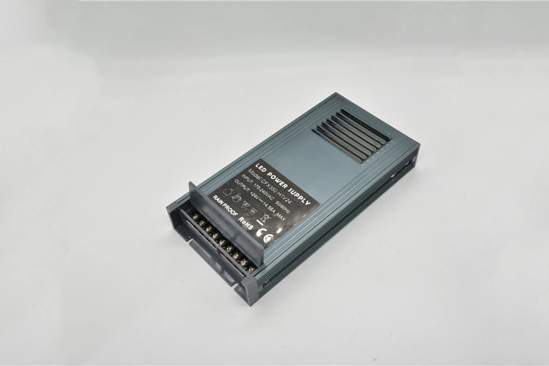 SANPU непромокаемые Питание 24V 350W 15A безвентиляторный тихий постоянного Напряжение DC24V светодиодный драйвер 220-240VAC для 24VDC трансформатор IP63