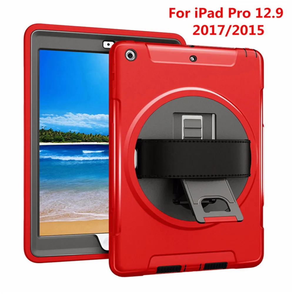 NTSPACE планшет ремешок чехол для Apple iPad Pro 12,9 дюймов ударопрочный чехол для телефона держатель чехол противоударный бронированный чехол
