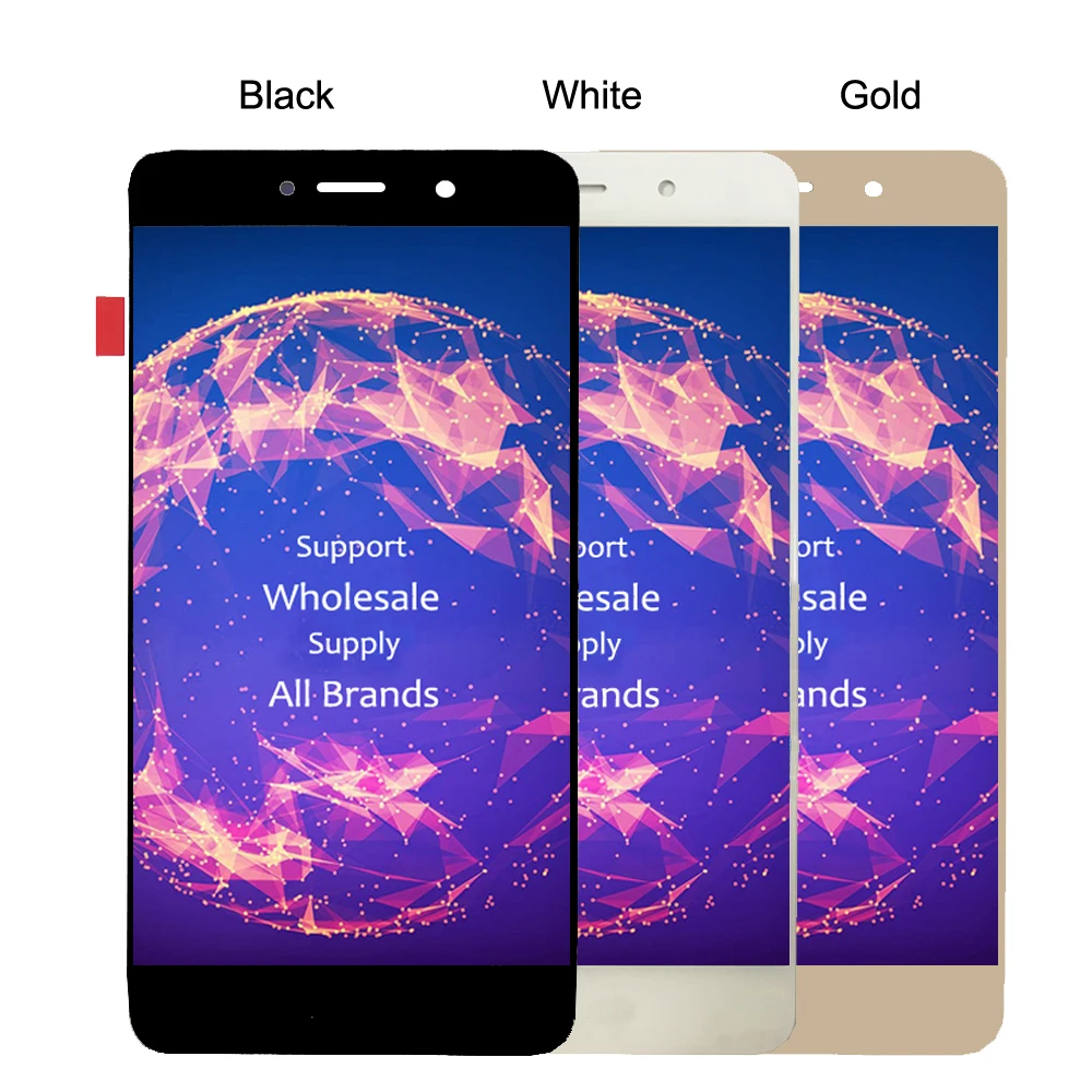 Cena Y7 2017 LCD Z Ramką Do Huawei Y7 Prime Ekran Telefonu Komórkowego Y7 Pro 2017 TRT-LX1 TRT-L21A Nova Lite + Ekran Dotykowy Digitizer Holly 4 Plus